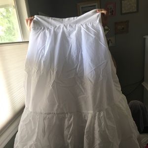2 tier dress slip